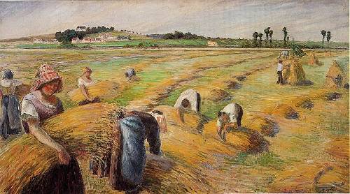 ARIA - Determinanti - Agricoltura / Camille Pissarro (1830–1903) : The harvest