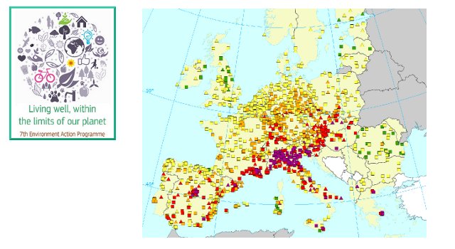 I livelli di ozono troposferico della scorsa estate in Europa