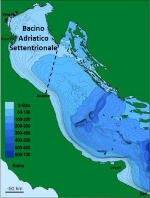Mappa Bacino Adriatico Settentrionale