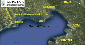 Mappa Golfo di Trieste
