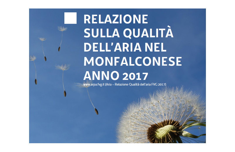 Relazione annuale sulla qualità dell’aria nel Monfalconese