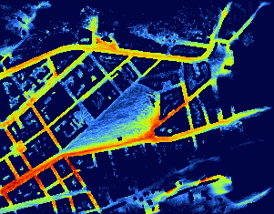 Simulazione della dispersione degli inquinanti in ambiente urbano