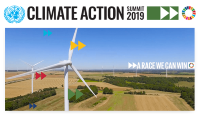 banner del Climate Action Summit 2019